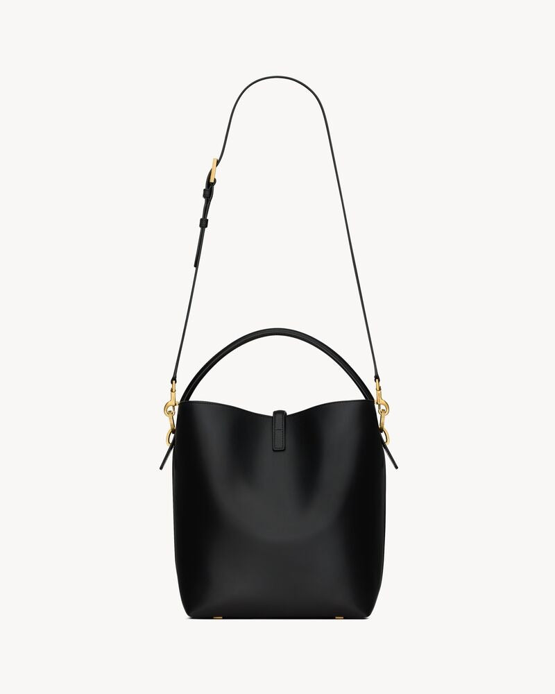 Saint Laurent Le 37 In Shiny Leather