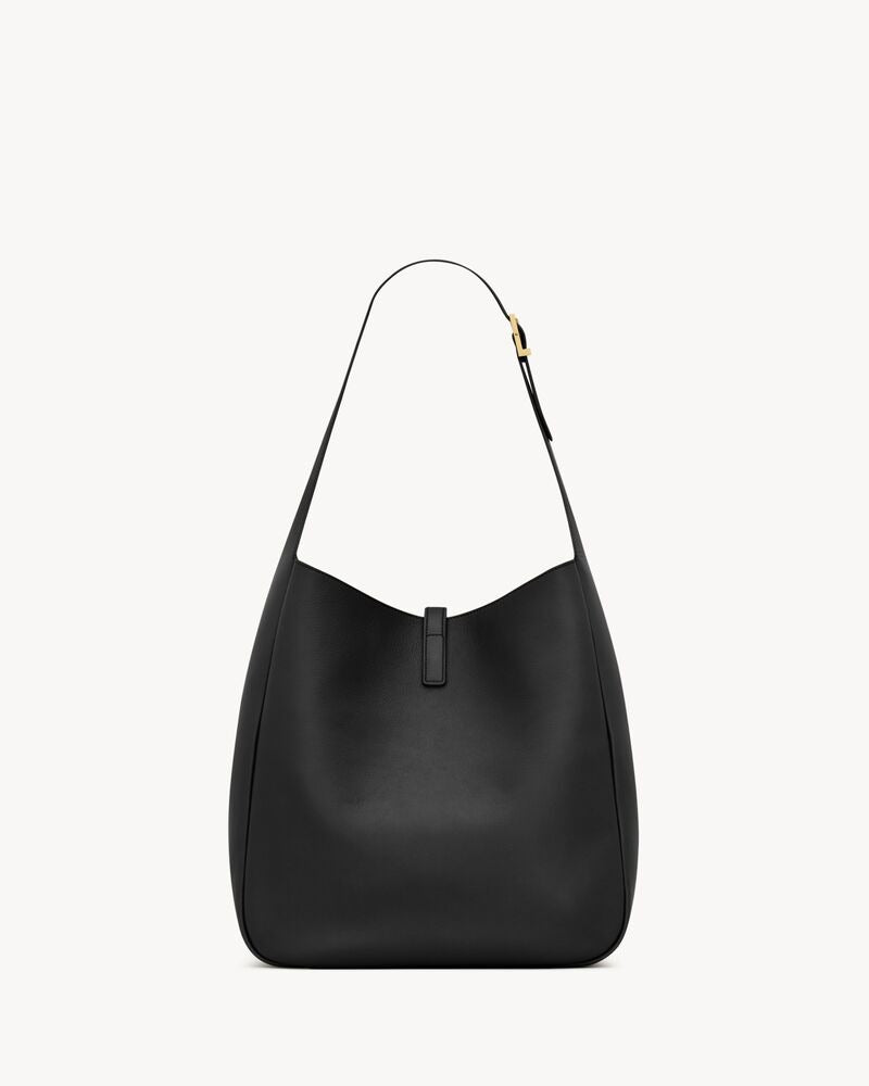 Saint Laurent Le 5 À 7 supple Large In Grained Leather