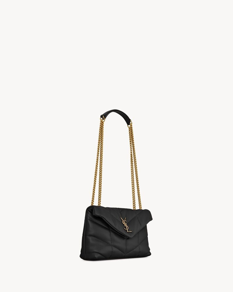 Saint Laurent Toy Puffer In Nappa Leather