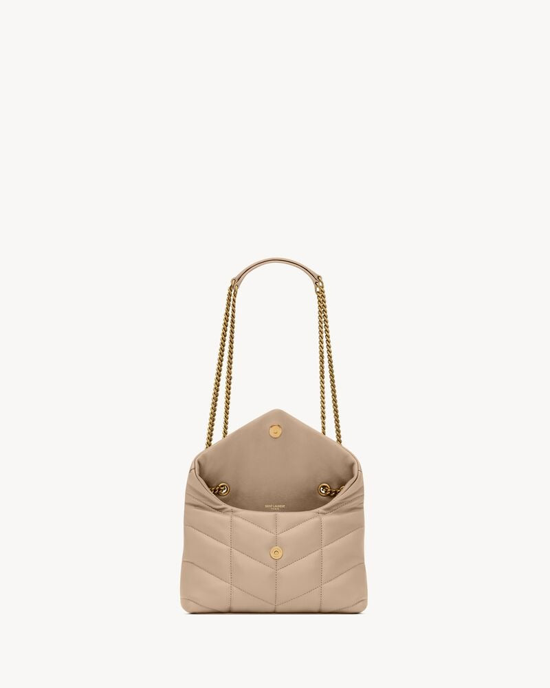 Saint Laurent Toy Puffer In Nappa Leather