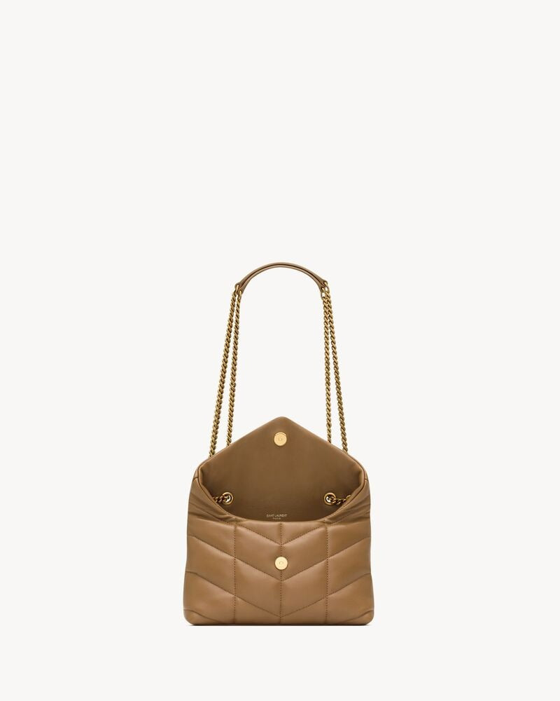 Saint Laurent Toy Puffer In Nappa Leather
