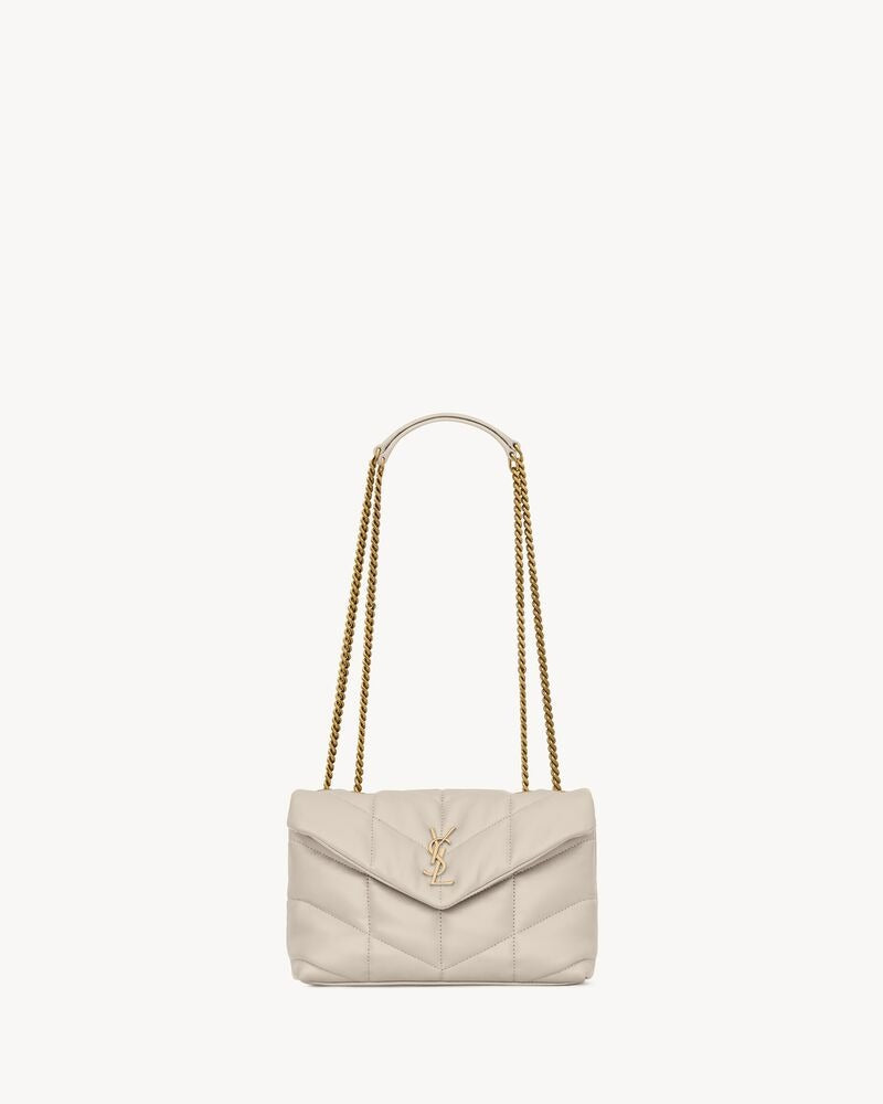 Saint Laurent Toy Puffer In Nappa Leather