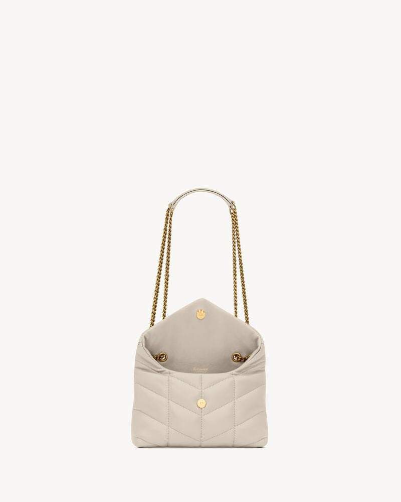 Saint Laurent Toy Puffer In Nappa Leather
