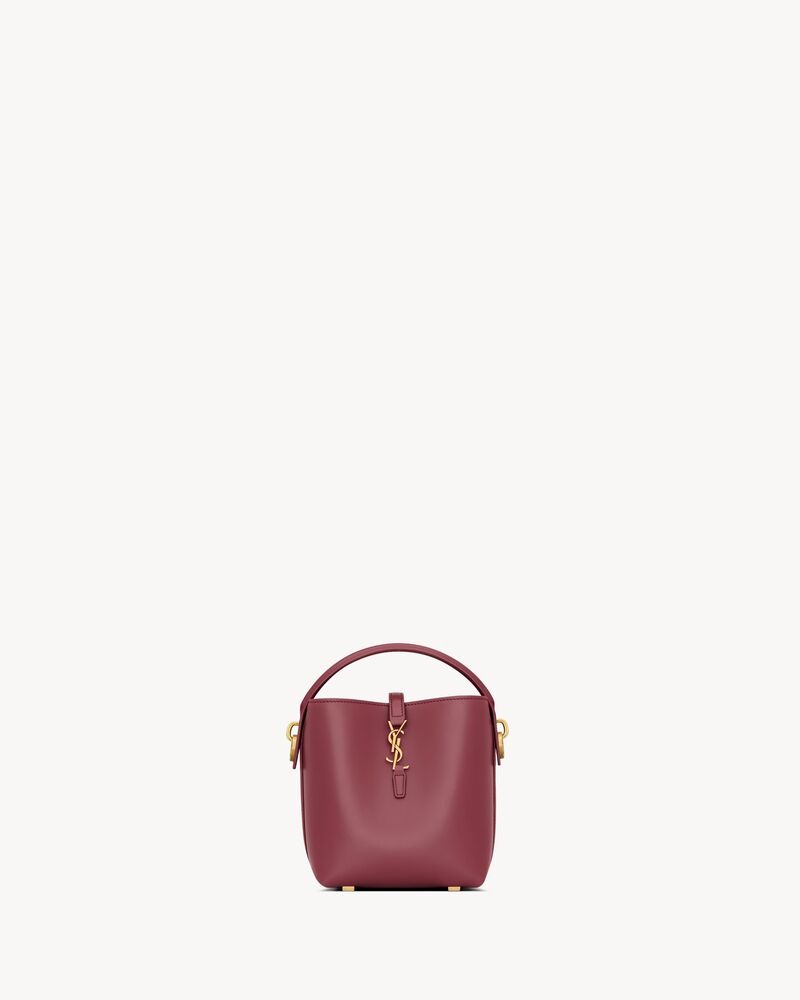Saint Laurent Le 37 Mini In Shiny Leather