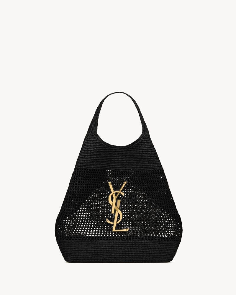 Saint Laurent Icare in Raffia