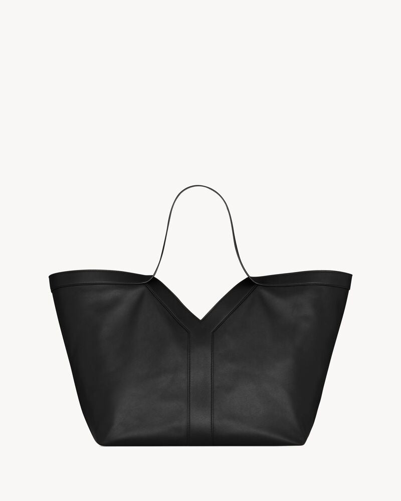 Saint Laurent Y Tote In Leather