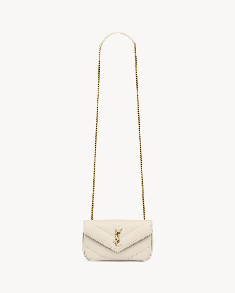 Saint Laurent Loulou Mini In Lambskin