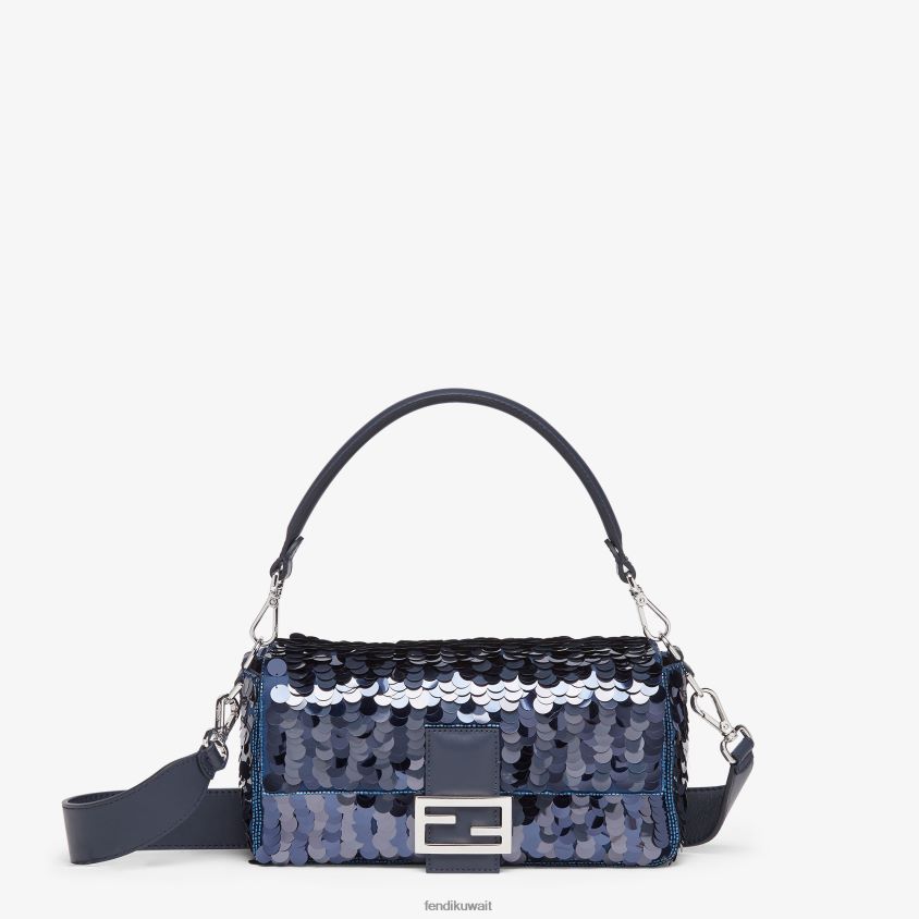 BAGUETTE handbag with sequins