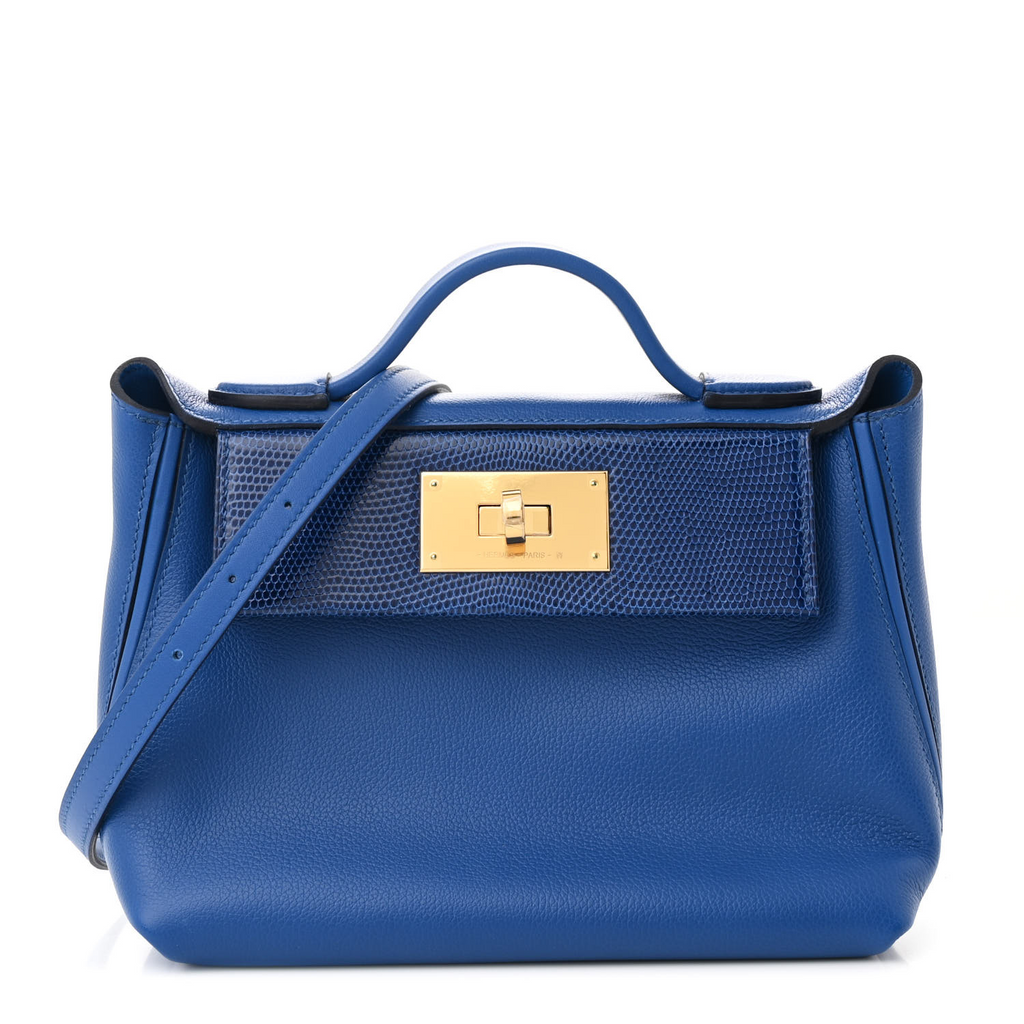 Evercolor Swift Lizard Touch 24/24 21 Bleu France Bleu Saphir