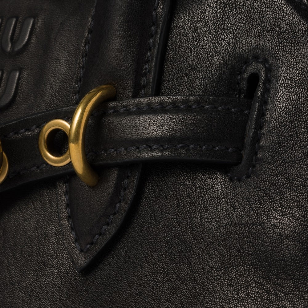 Miu Miu Aventure Nappa Leather Top-Handle Bag