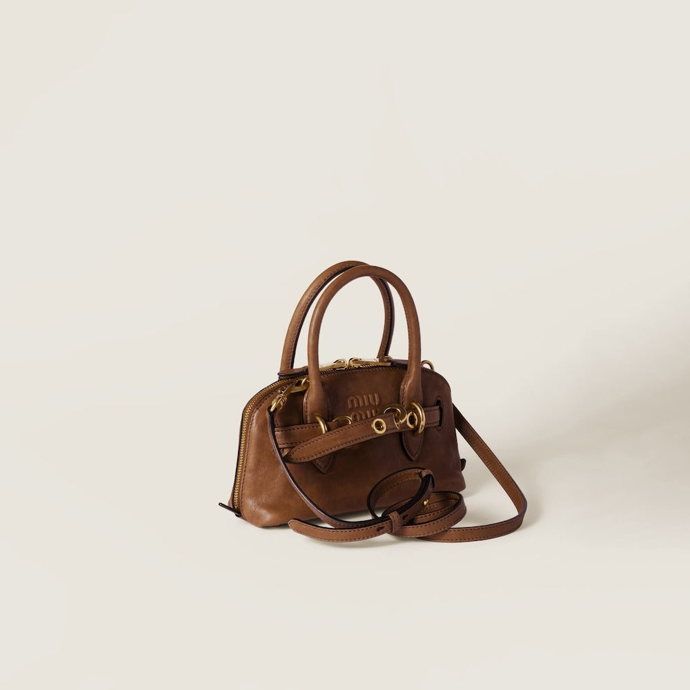Miu Miu Aventure Mini Nappa Leather Bag