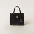 Miu Miu Matelassé Nappa Leather Tote