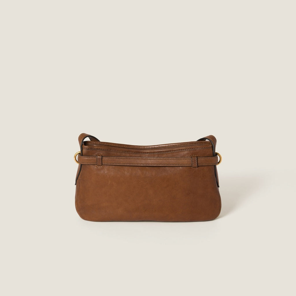 Miu Miu Aventure nappa leather bag