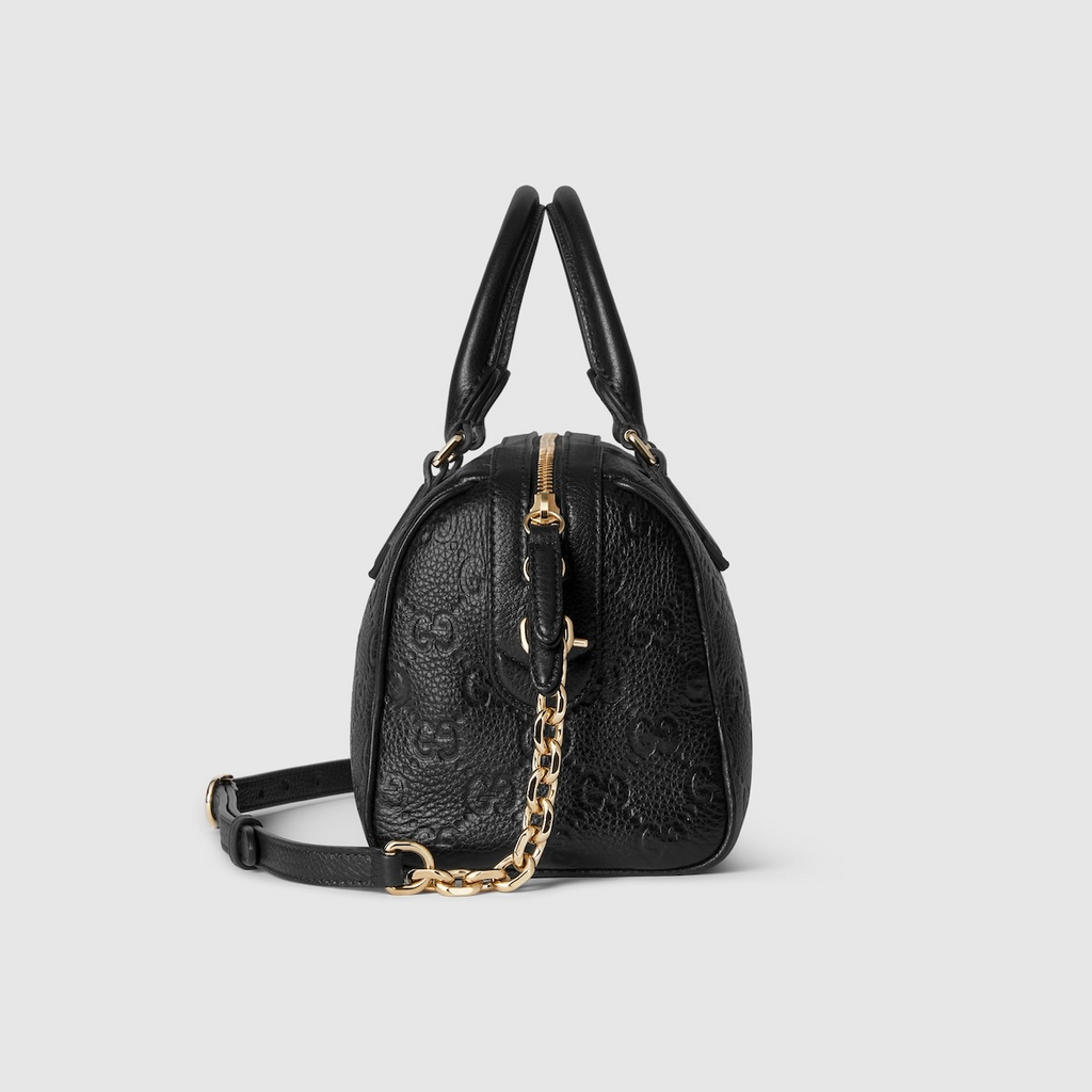 Gucci Emblem Medium Boston Bag