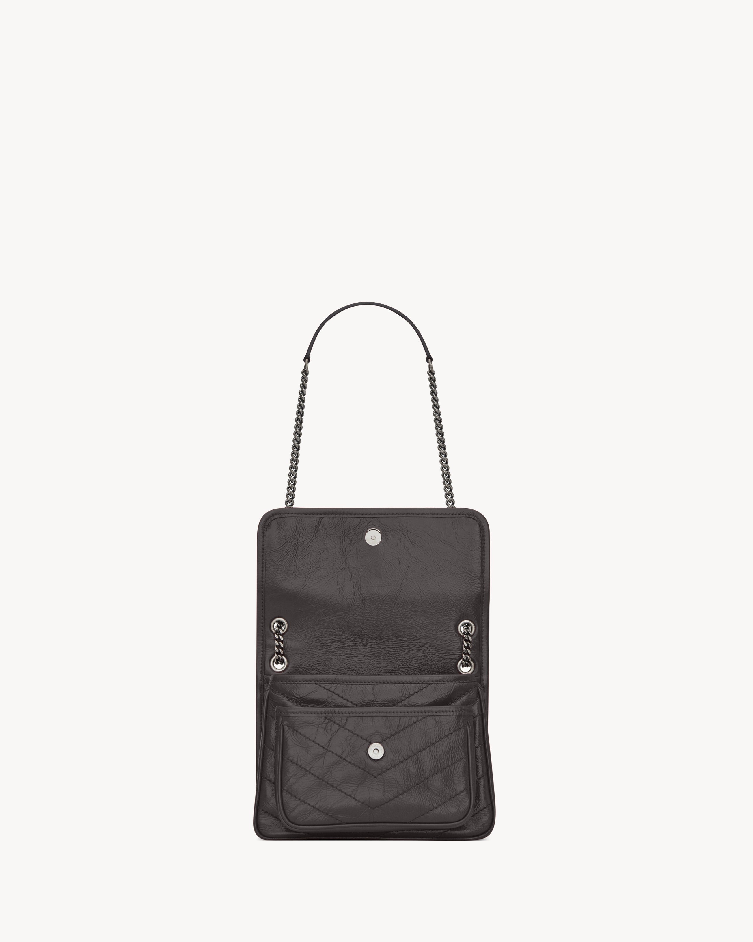 Saint Laurent Niki Baby In Vintage Leather