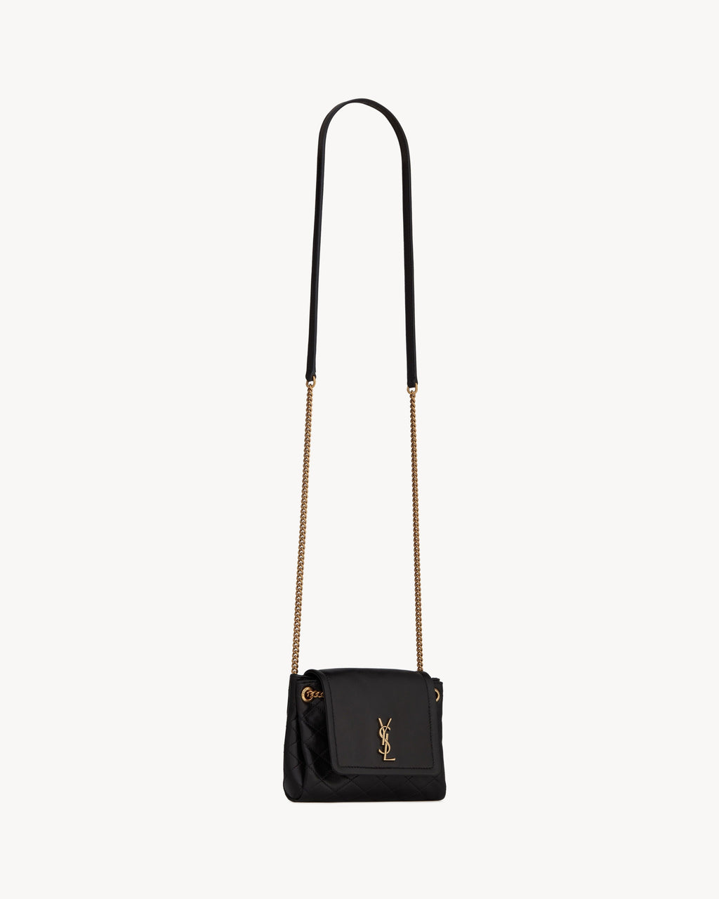 Saint Laurent Mini Nolita In Lambskin