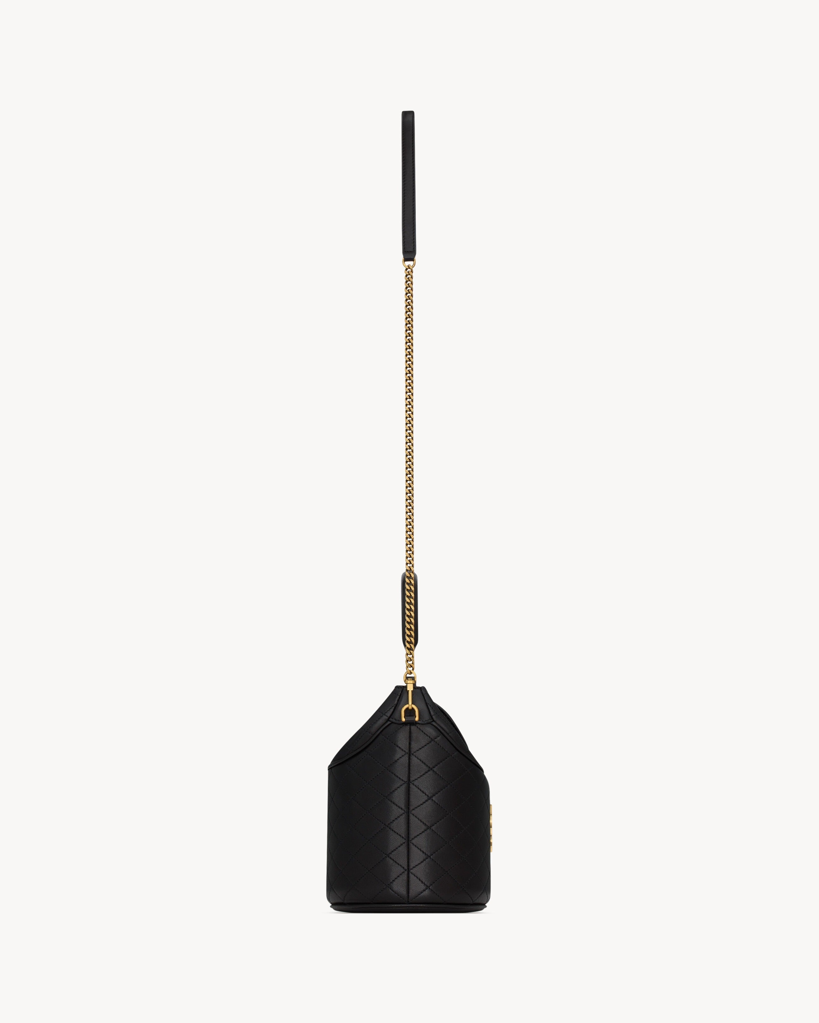 Saint Laurent GABY bucket bag in lambskin
