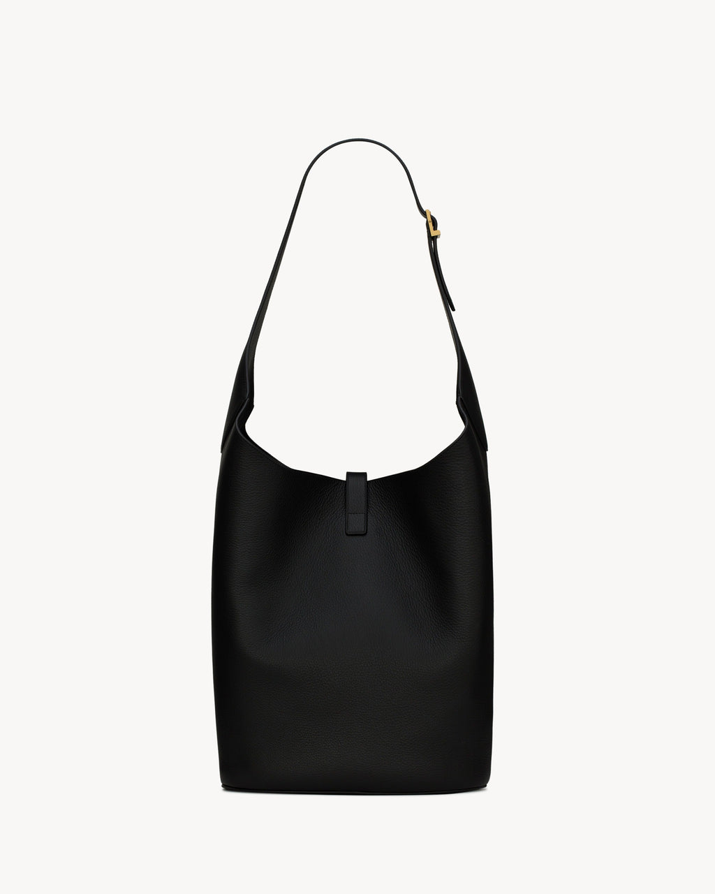 Saint Laurent LE 5 À 7 Hobo In Grained Leather